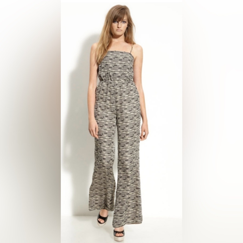 Radenroro Green & cream jumpsuit